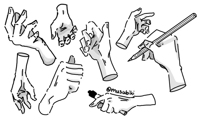 hands ive doodled in my digital planner to survive my sleepy class ✍️ 