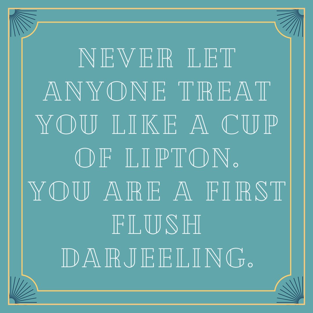 NewOrleansTeaCo's tweet image. Don't you forget it! 👑

#positivitea #wednesdaywisdom #teahumor