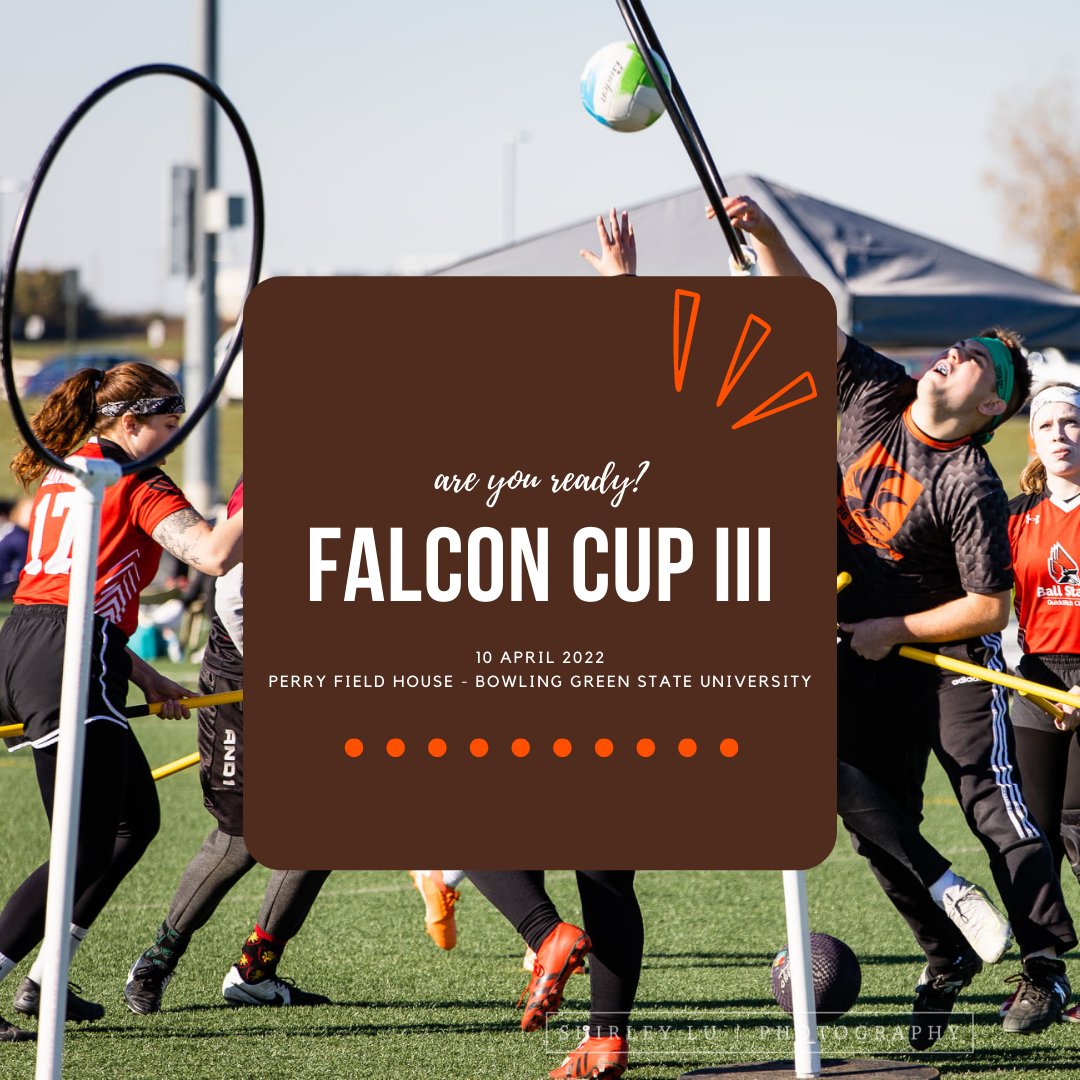 Are you ready?
Now announcing BGSU Quidditch's Falcon Cup III! More information to come :)
(photo by Shirley Lu Photography)

#FalconCupIII #quidditch #usq #bgsu #bgsuquidditch