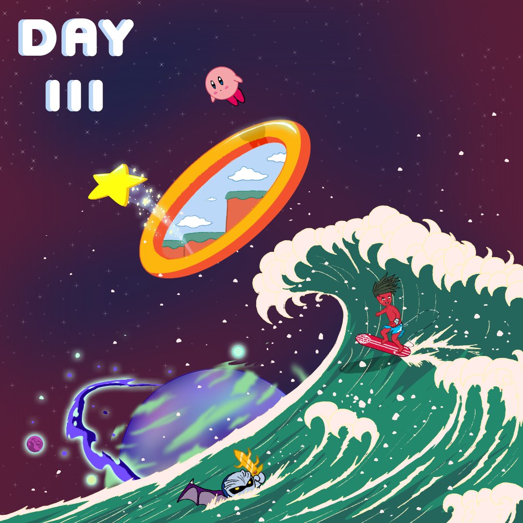 MamadouSKF's tweet photo. ‘STELLAR 🌊✨💫’ ft KIRBY💖

-
#Dailydrawings Day 111/365 #art #digitalart #drawing #digitalpainting #sketch #illustration #kirbyfanart #kirby #artist #DigitalArtist #digitalartwork https://t.co/d4mC9zzbJq