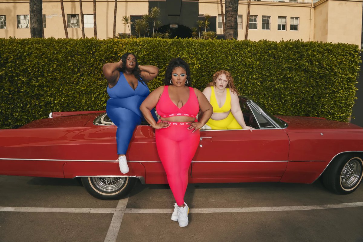 venusianhunty's tweet photo. If Lizzo can make sizes from XS to 6x other brands can too. I WILL be supporting! https://t.co/mNrHASsgic