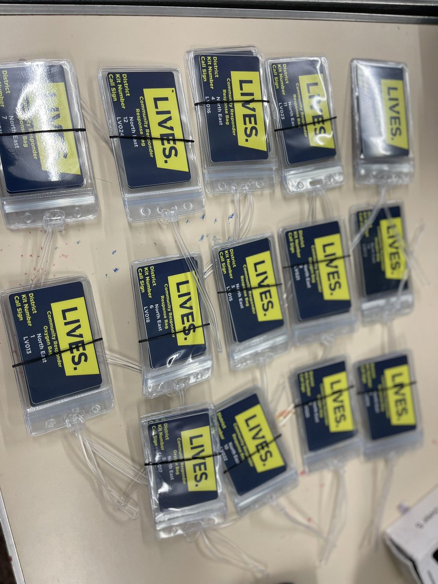 nashetho's tweet photo. Well that’s a wrap after a long day of set up and a busy night training, kit swapping, callsign sorting & rolling out new Defibs… @liveshq North East District joined #teamzoll @zollemsfire
Each of these AEDs will help our volunteers save lives even better! #highperformancecpr https://t.co/dDOsQ61cAJ