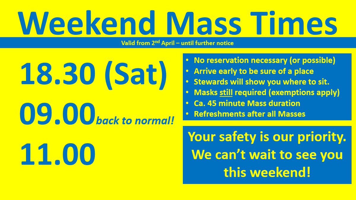 CatholicStaines's tweet photo. We can't wait to see you this weekend! https://t.co/Y16545tmsC