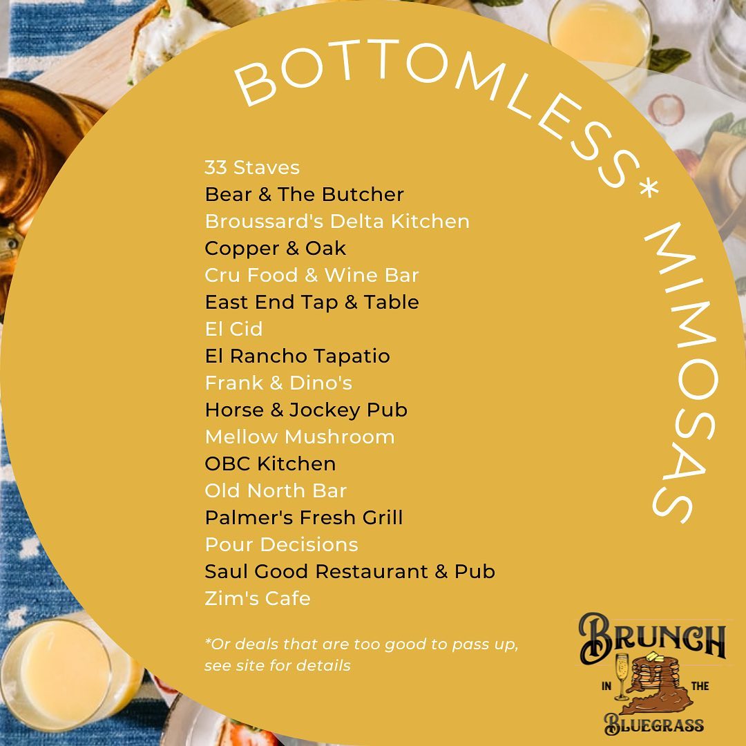 brunchbluegrass's tweet photo. It’s officially - FINALLY - spring!  🌸🐝☀️🌷🐇

Before you know it, every patio will be ripe with brunches, and we’ve got all the deets on which patios those are — and more!
#brunchinthebluegrass #brunch #lexingtonbrunch #kentuckybrunch #eatlocal #onlyinkentucky #kentuckyproud https://t.co/TefjqQPTuW