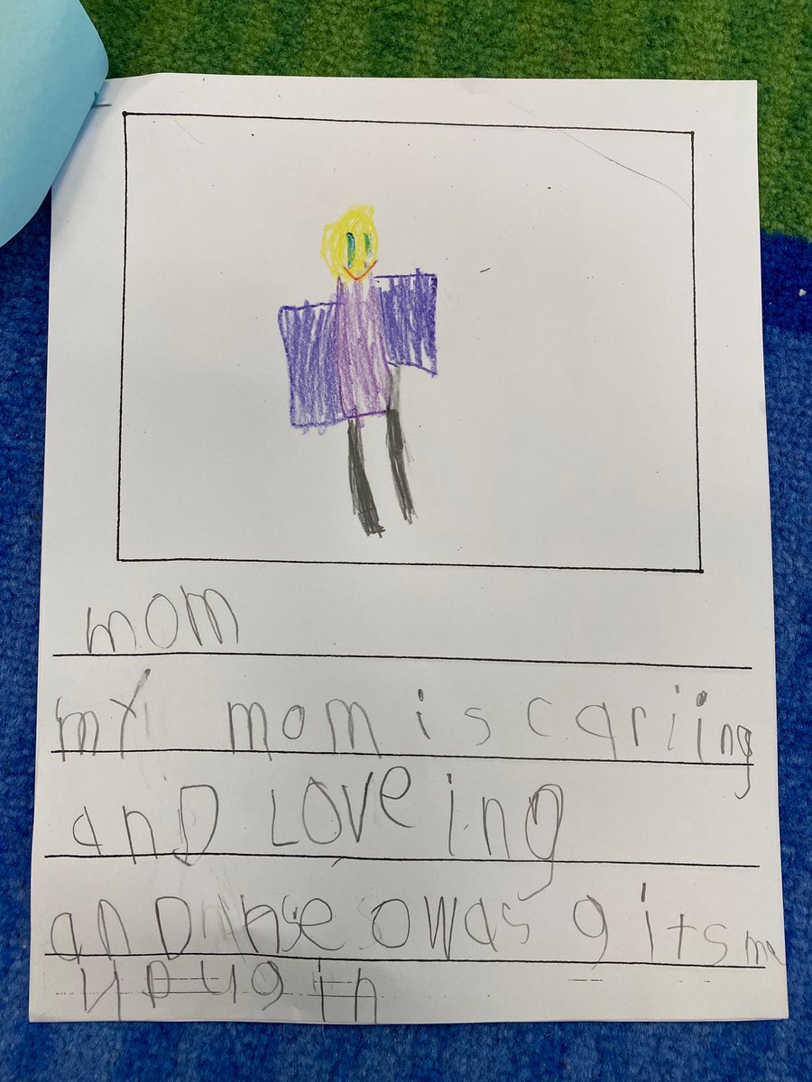 ChristinaCooney's tweet photo. Nothing better than going into K and seeing writers writing about what they care about, stretching sounds, sharing stories. Loved visiting @ccollins1394 @HastingsWPS #MAlitleaders #MAlitlearners https://t.co/kPQyh1Flnr