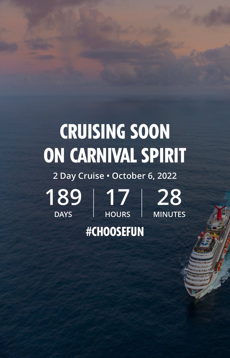 Another great deal I could not pass up! #CarnivalSpirit