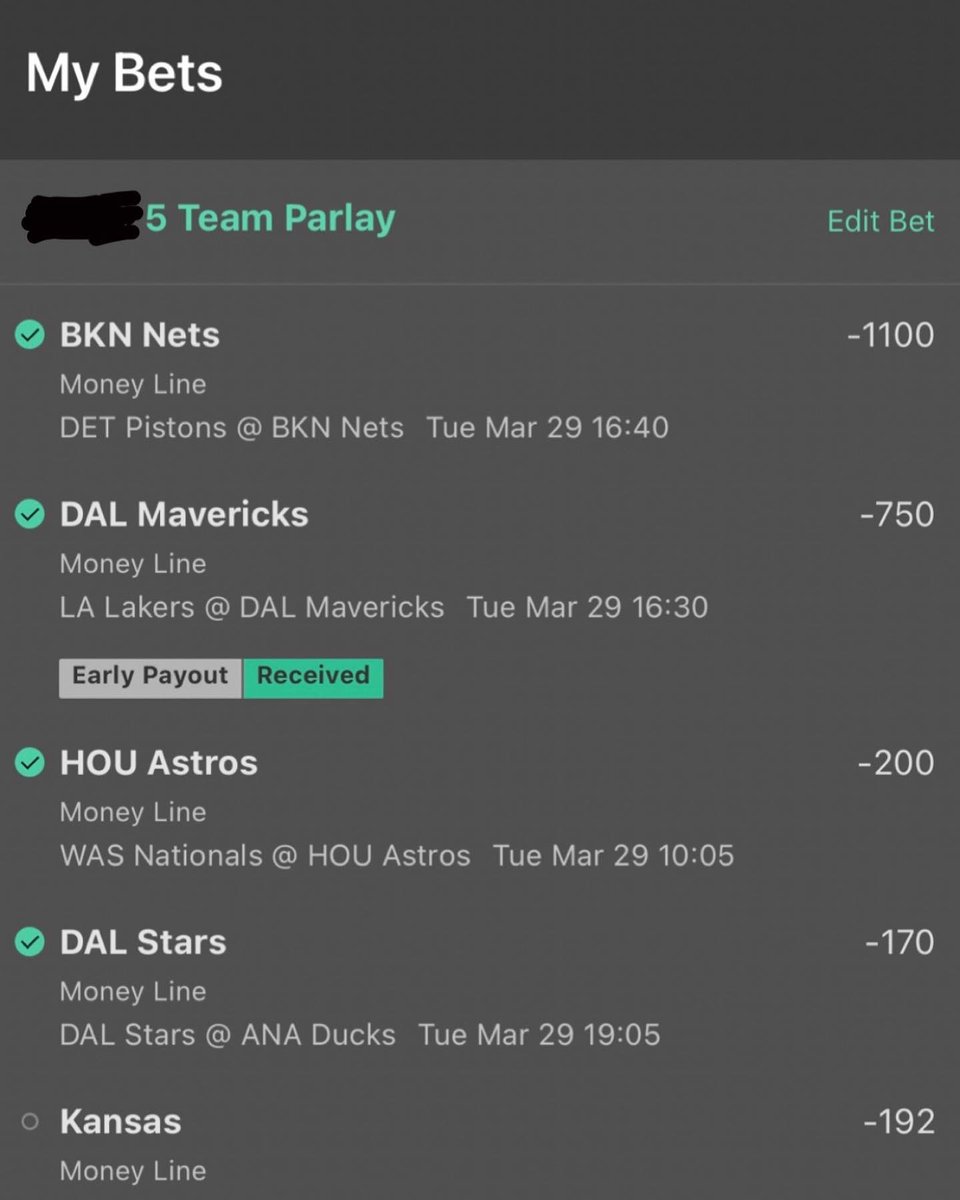 four56ix's tweet photo. 🚨 Cash out or Keep playing 🚨 subscribe ⬆️ to our channel for todays 5 leg parlay 📱 #sportsbetting #sports #bet365 #draftkings #betway #fanduel #thescore #sportsprops #sportsgambling https://t.co/gCizNNNRzL