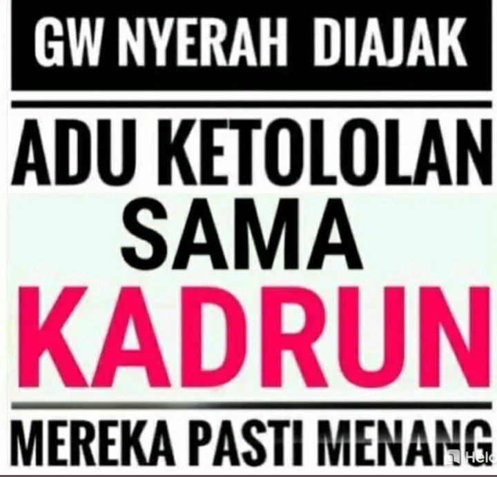 Nezloves's tweet photo. @Helmi_Felis Lo knp? Takut amat? https://t.co/MRxluIITQ6