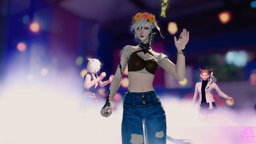 FlamingoXIV's tweet photo. Follow the call of the disco ball... 
A few of tonights pics, join our discord where you can find all of our photos and upcoming events!  https://t.co/VboWmEYp4D https://t.co/Kif6u4Zt5T