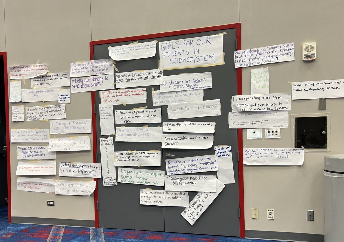 TollingerT's tweet image. What a wonderful day of learning with our @friscoisd team at #NSTA2022! Great discussions on the instructional shifts of the TEKS and sensemaking in science. Excited to learn more at our sessions tomorrow! @JEFlemmer @ci_elem @NSTA #FISDElemSci #inquirylearning