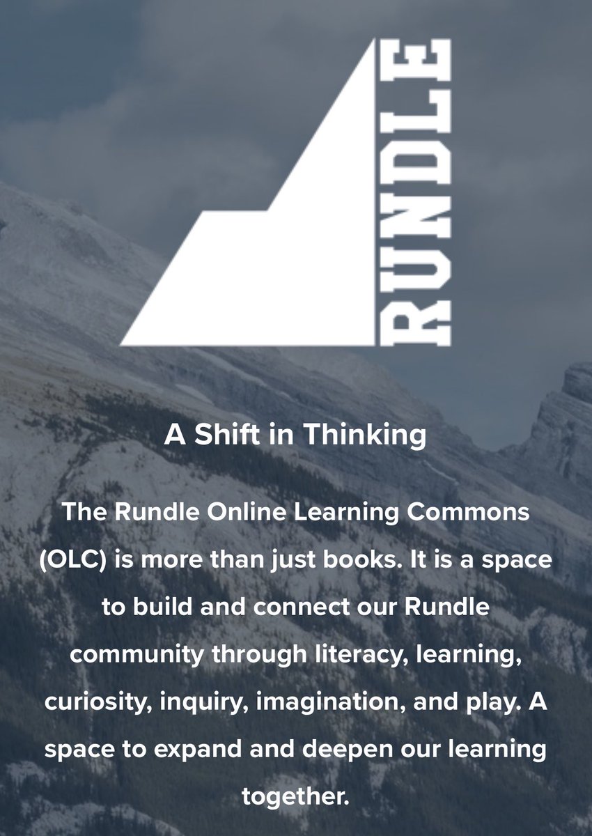 jasonbrogers's tweet photo. Small Class Size | Big Experience - Moment #8

Rundle’s Digital Library

@rundlecollege is committed to providing literacy opportunities whenever &amp; wherever kids need them! Our awesome team - @harteshannon &amp; @MohrTechnology have make this a reality! 

https://t.co/AkLQPrKRKN https://t.co/763B8xeO2H