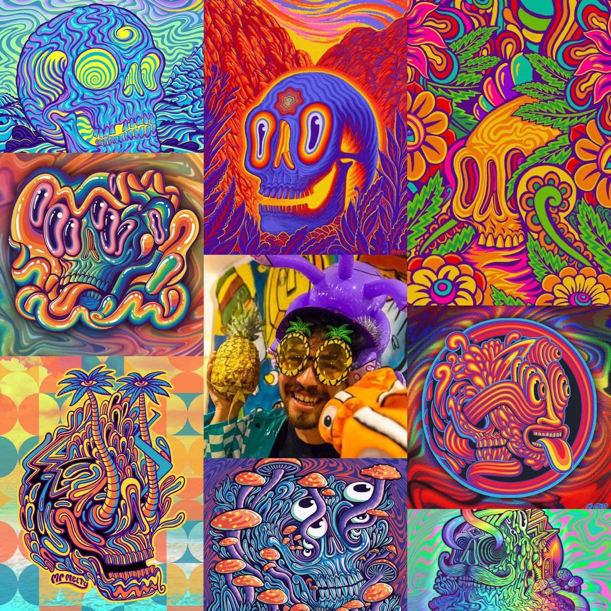 MrMeltyart's tweet photo. Hi Everybody! For the new followers🍍
I’m from New Mexico and have been creating art professionally for the last 15 years.  Went to art school in Florida got serious in LA and had a gallery in Denver. Settling down in New Mexico. Full circle. Can’t stop won’t stop.
ART IS LIFE! https://t.co/EPq4fcrnn7