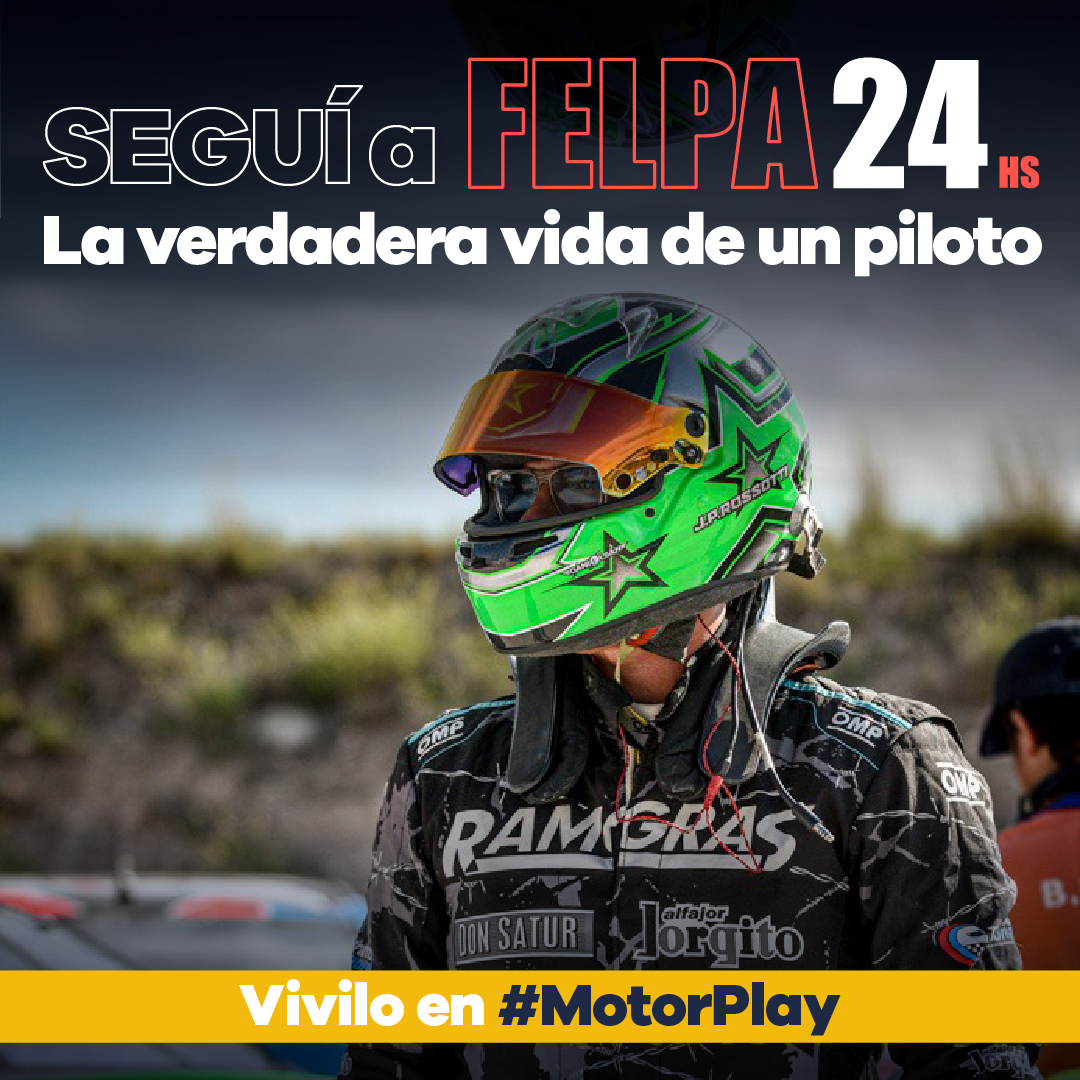 Seguí las aventuras de <a href="/felparossotti/">Juan Pablo Rossotti</a> por #MotorPlay, a cualquier hora y desde cualquier lugar.