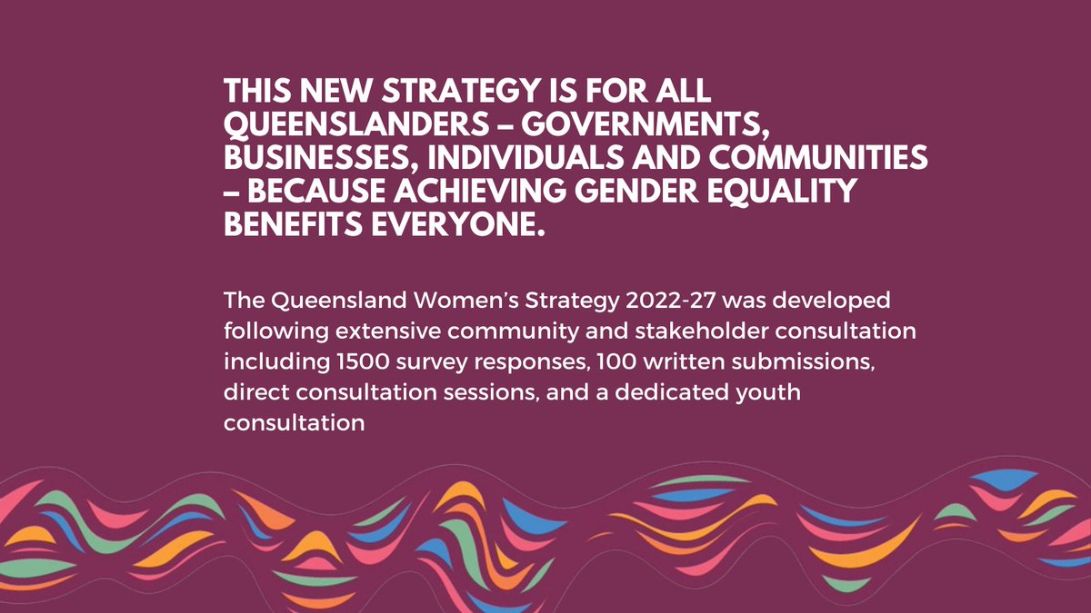 ShannonFentiman's tweet photo. JUST ANNOUNCED: We have just launched Queensland’s new Women’s Strategy. 

This is a new five-year Strategy that sets out the government’s plan and commitment to support Queensland women and girls to succeed, with a focus on women’s economic security and safety.
#Qldwomen https://t.co/MbAg35NwqZ
