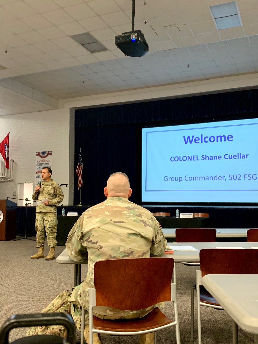 Cuellar414's tweet photo. Honored to provide opening remarks at our inaugural Fresh Look Federal Resume #workshop The #802FSS put on a great event to reach out to those pursuing a career as a Department of Defense Civilian. #502FSG #Resume #learning #education #selfdevelopment https://t.co/6SHYY9oHHG