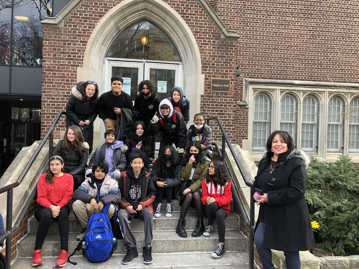FrankConwellMS4's tweet photo. @FrankConwellMS4 DTC students attended PIPPIN at NJCU with our Drama teacher, Ms. Jacobs. They also took a tour of the campus. #MS4Wizards #MS4dramastudents #fieldtrip https://t.co/cTIV7FY7pE