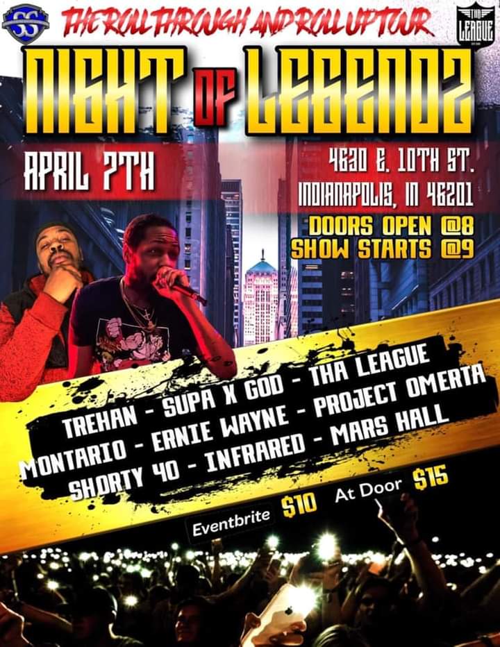ManabuEnt's tweet photo. April 7th it all pops off as @KeepItLitMusic, @kacecayne, &amp; so many more take stage at the Emerson in Indianapolis Indiana as they set forth to #rollthroughandrollup!!! https://t.co/mxErJS3Abb