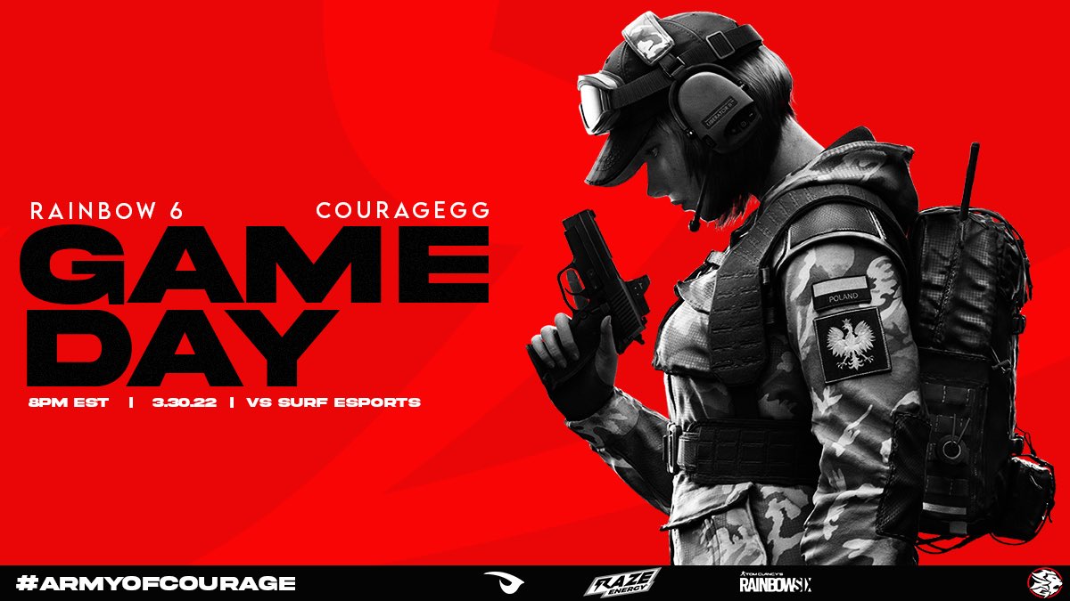 ITS GAMEDAY!! OUR R6 MAIN TEAM HAS THEIR 2Nd <a href="/vapor_cl/">Vapor</a> MATCH TONIGHT AGAINST <a href="/SurfEsports/">Surf Esports</a>