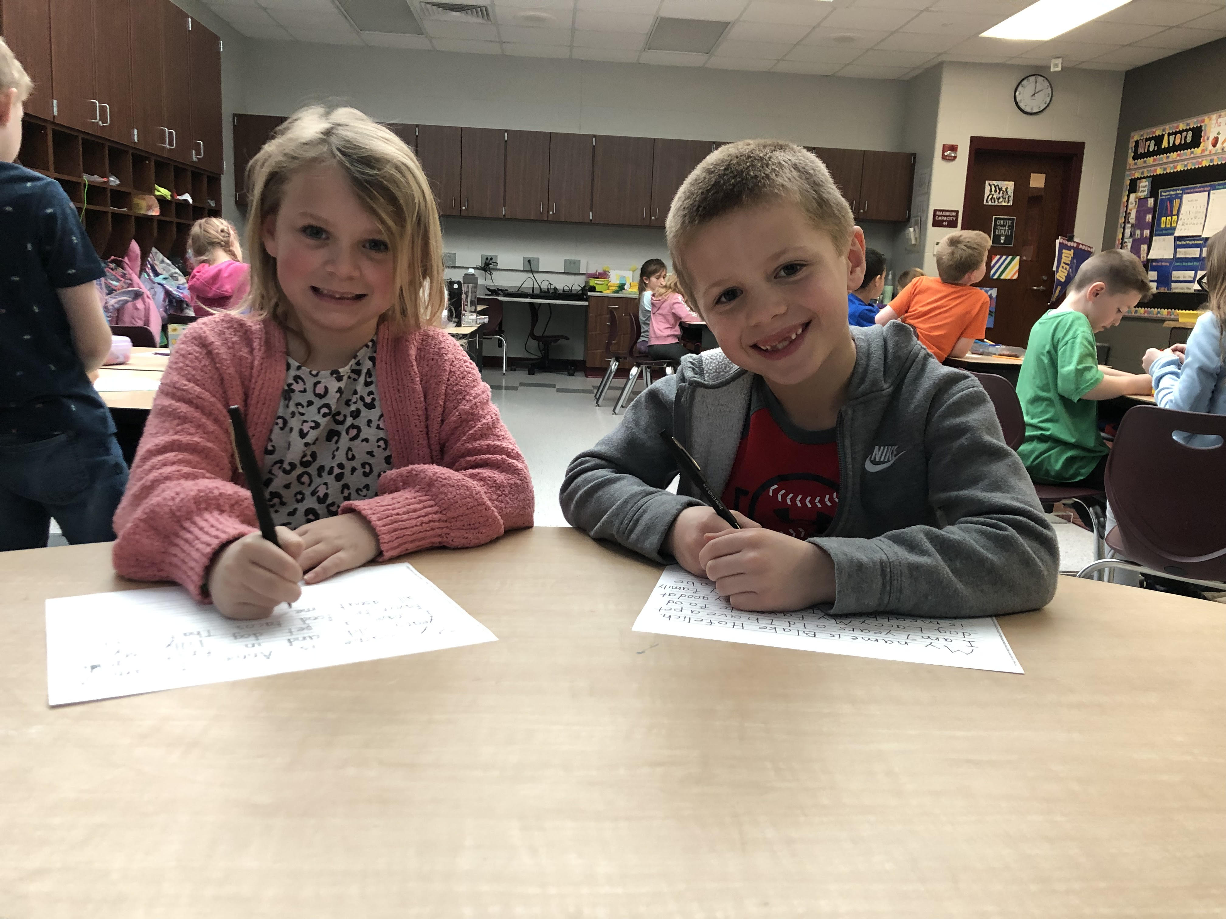 Genoa Area Local Schools on Twitter "Students In Mrs. Aver’s class are