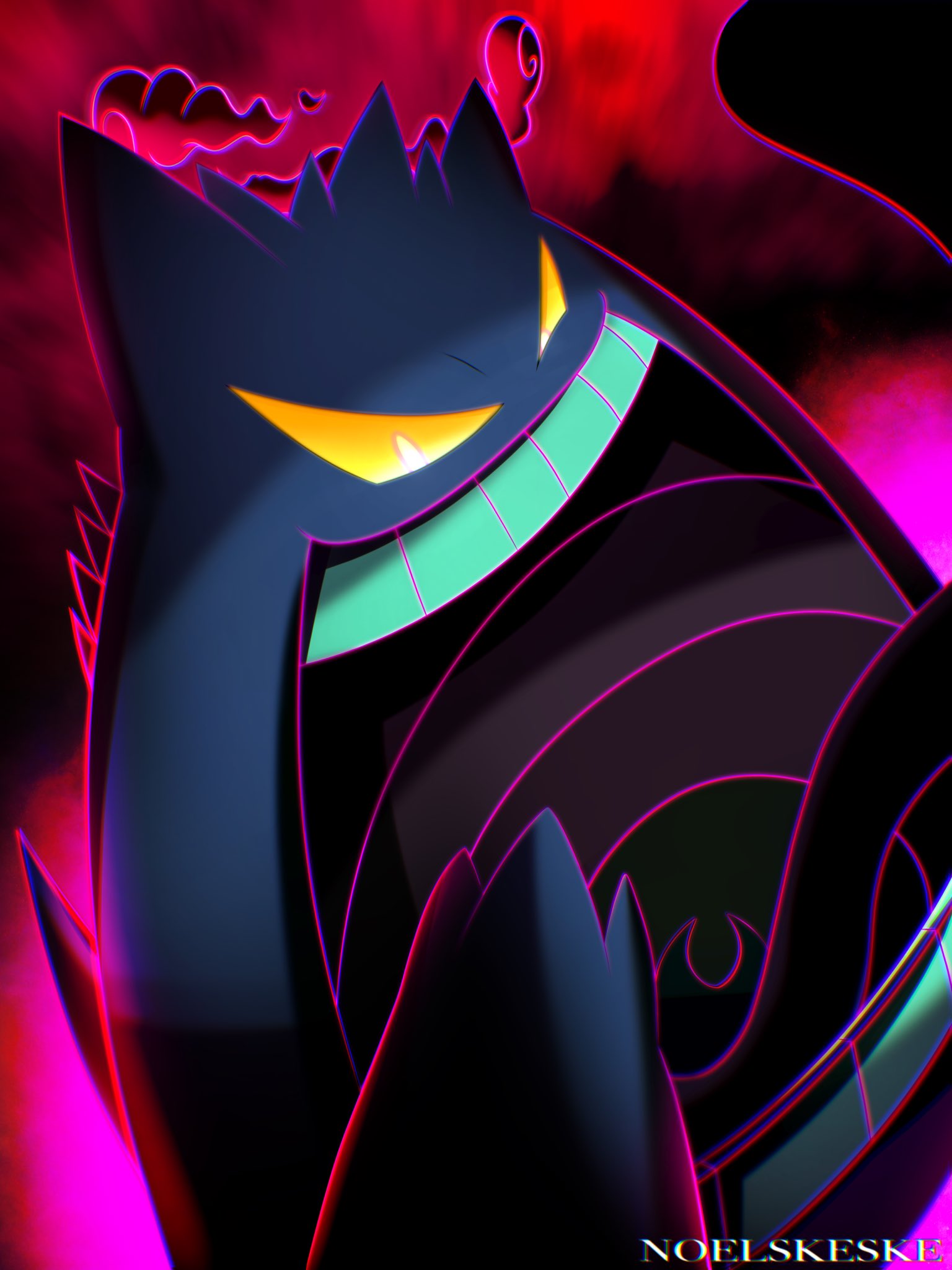 Noelskeske Scary Sight Gengar ゲンガー T Co Aukrqnqcme Twitter