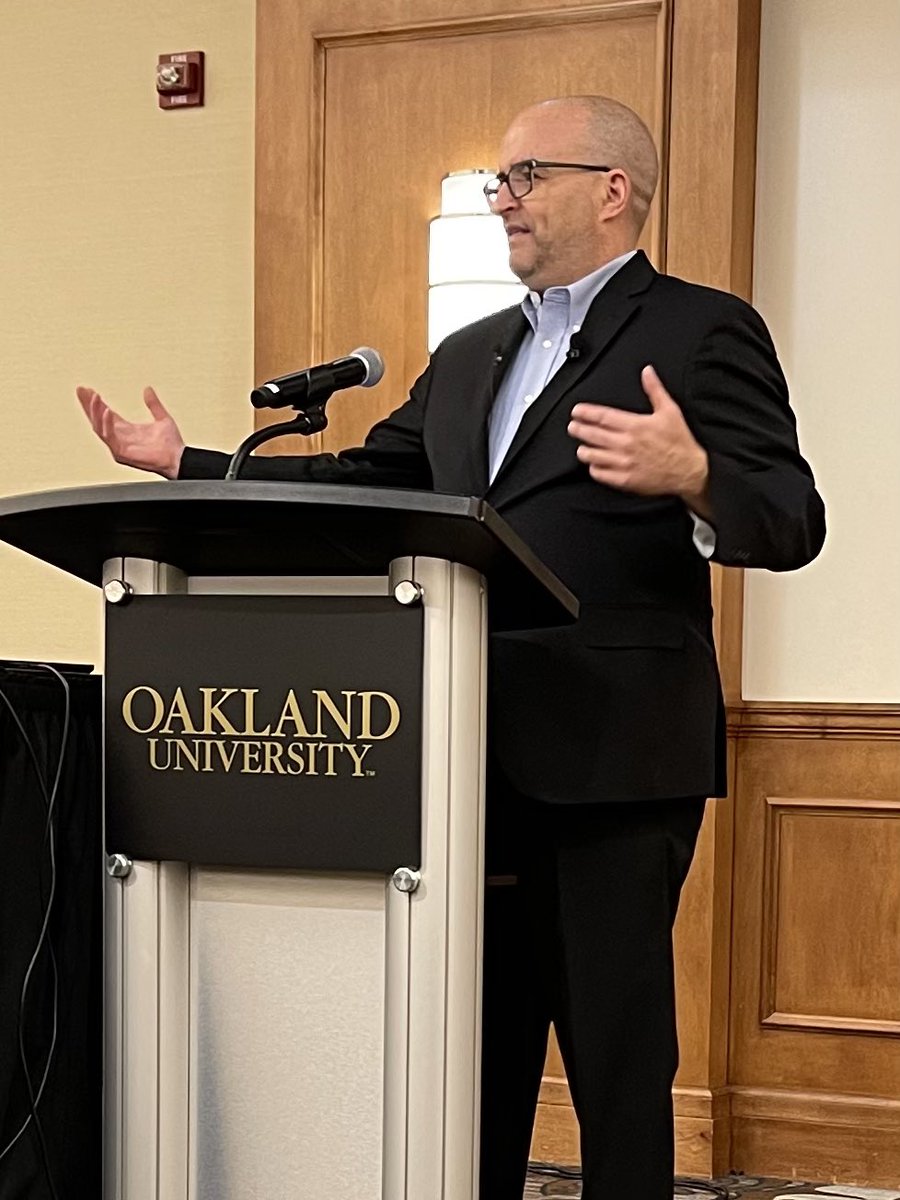 A wonderful night celebrating Humanism in Medicine and Counseling with an outstanding keynote from <a href="/gregbennick/">Greg Bennick</a> here at <a href="/oaklandu/">Oakland University</a>.