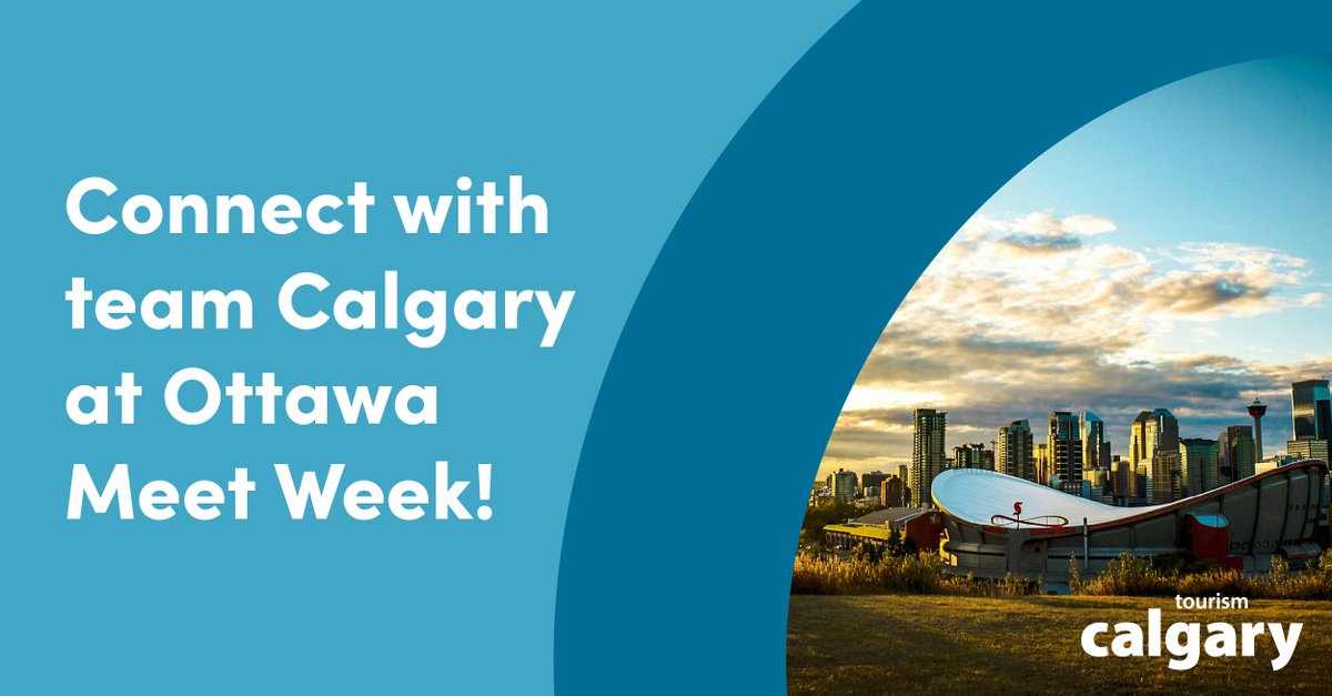Our team is beyond excited for four days of live, in-person events at #OttawaMeetWeek! Connect with us at Destination Direct Canada April 4-5, then experience why Calgary is your canvas (and enter our draw for a Calgary prize pack) at CSAE Tête-à-Tête April 6. #meetcalgary