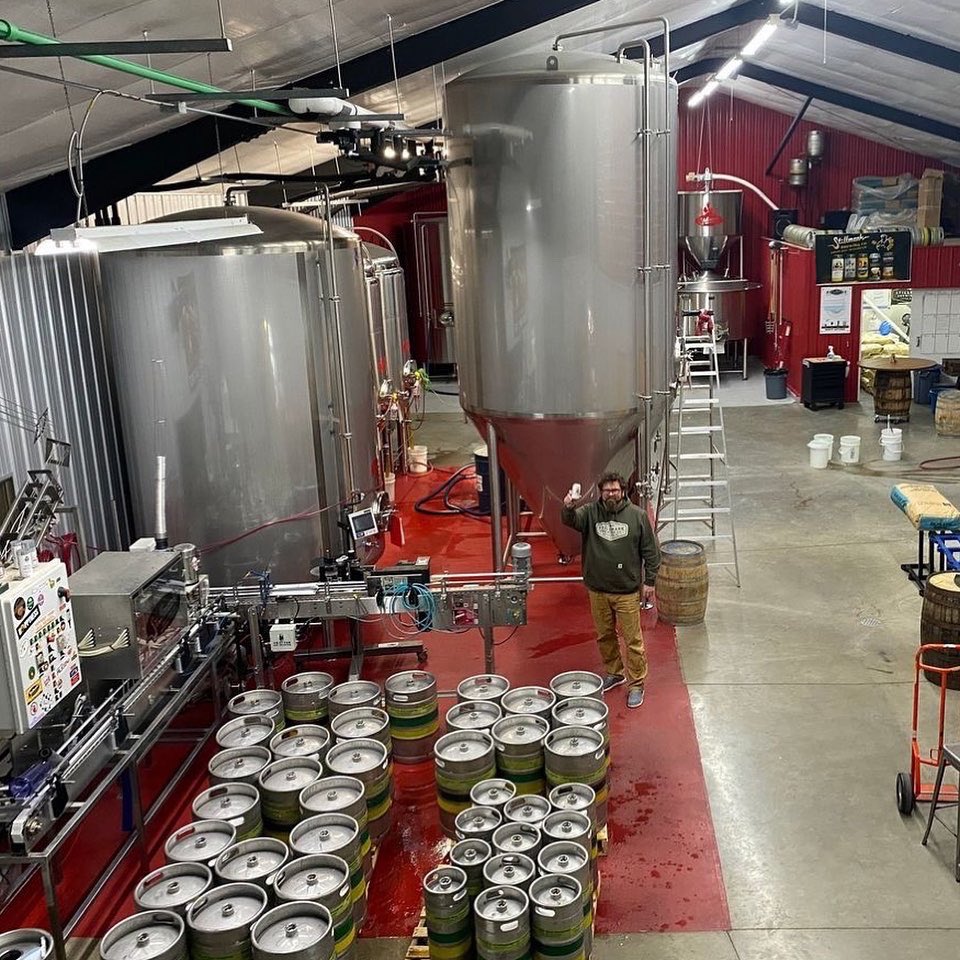 Looking forward to celebrating 8 years this Saturday! A little brewery “then and now” fun for the week! Future tank farm 2014 to now.