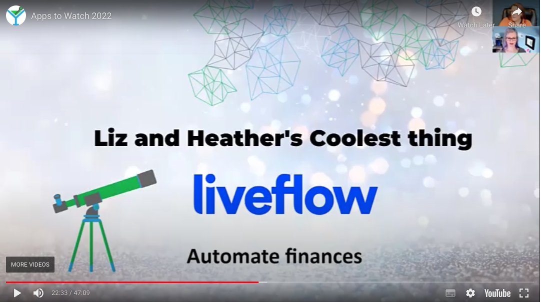 LiveFlow_com's tweet image. Check #LiveFlow being &quot;the coolest thing&quot; 😎  at The &apos;Appy Hour with Liz Scott &amp;amp; Heather Satterley - we show up at 22.33, enjoy! 🍿

@LizScottQBO and Heather Satterley, kudos for the episode!

theappyhour.com/episodes/