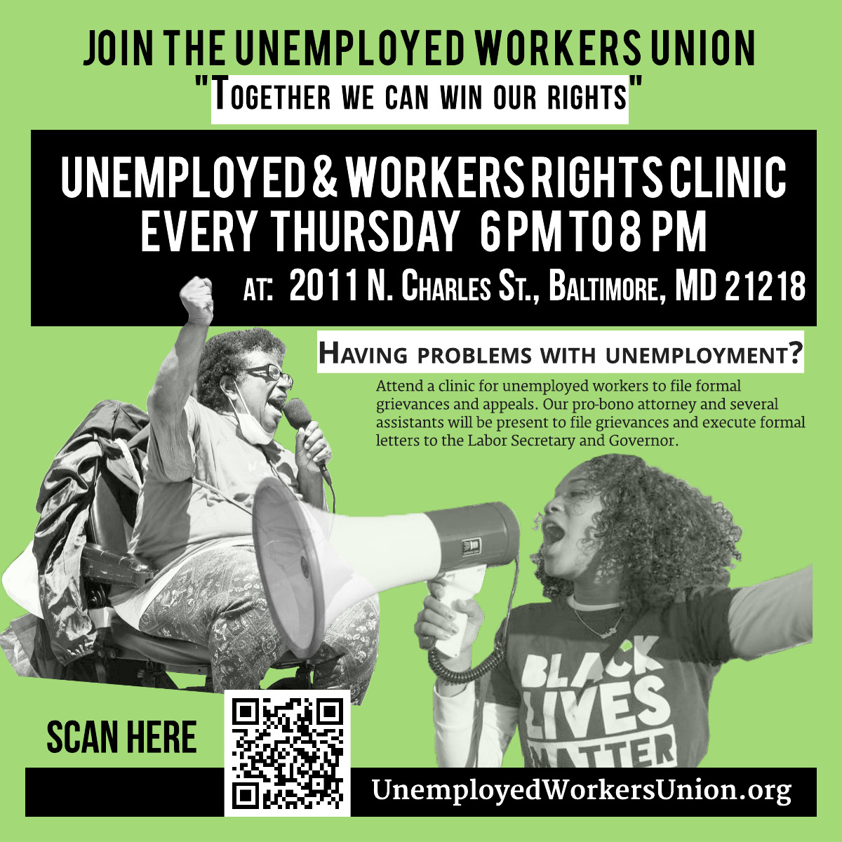 uwu_workers's tweet photo. NEW TIME for unemployed &amp; workers rights clinic
https://t.co/4ve6Kt7rSm https://t.co/RvVXdNK2Ct