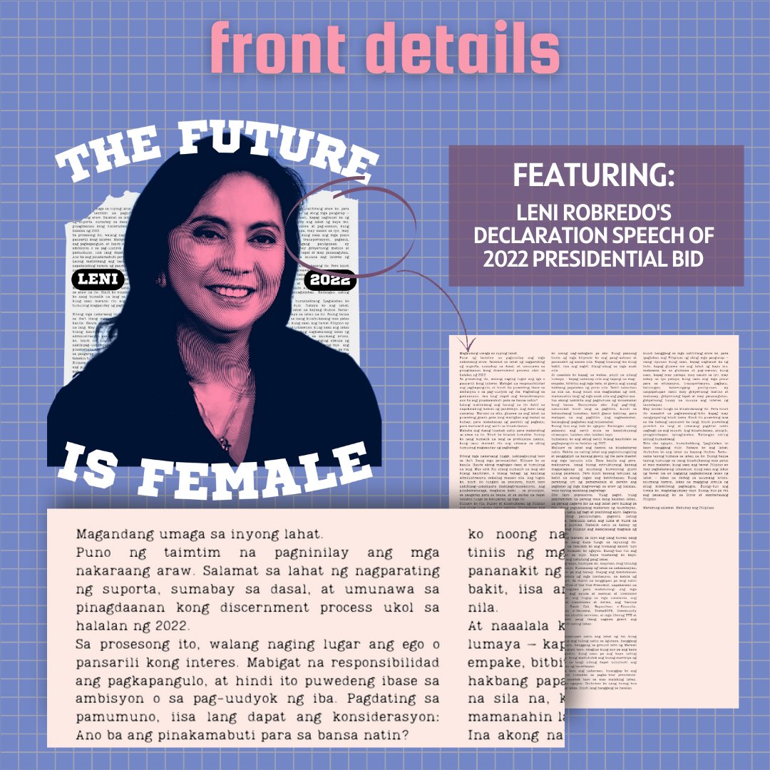 GamersForLeni's tweet photo. THE FUTURE IS FEMALE shirt is now open for pre-orders!

Get your THE FUTURE IS FEMALE T-shirt from Gamers for Leni for only 350 pesos each.
Please click the link below to order: https://t.co/MNZ5uxSXM0 https://t.co/VBSoawlCOh
