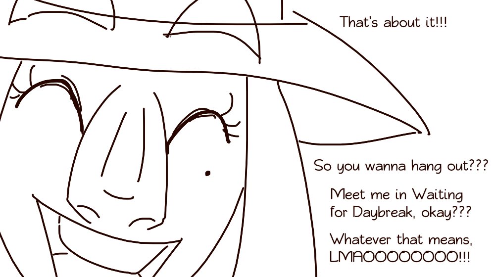 w4dcomic's tweet photo. Blanche says heyyyyyyy!!!

Read all three chapters of Waiting for Daybreak here: https://t.co/yJilrTQLp8 https://t.co/XrGytJEI7i