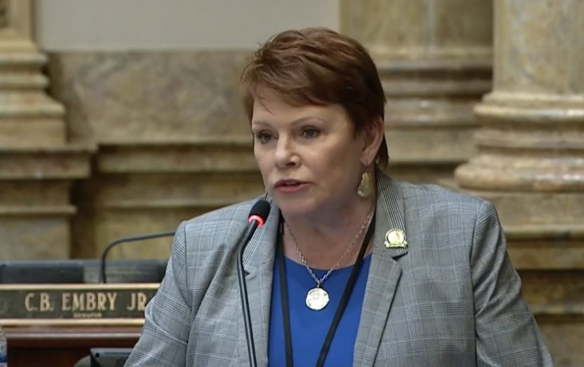 While speaking on the measure, Sen. <a href="/KYHarperAngel/">Denise Harper Angel</a> noted her appreciation for increased funding in this year’s budget for sexual assault prevention services and programs #kyga22