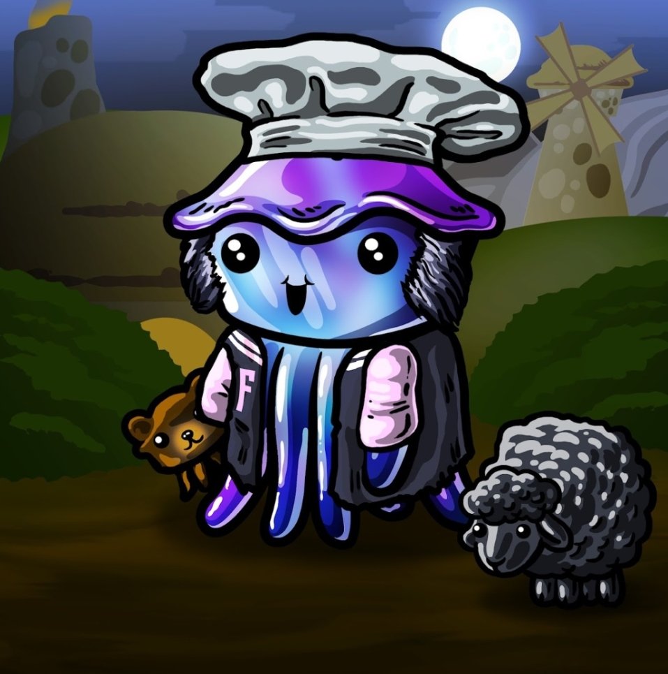 WittyCollector's tweet image. Congratulations to @flunks_nft for selling all 9,999 in under 10 mins with over 4,700 unique holders! I&apos;m hoping to pick up one of the few octopie hats to complete the circle. Wearing my Flunks jacket for luck until reveal on Apr 6th. #OnFlow #FlunksFollowFlunks @PielandNFT