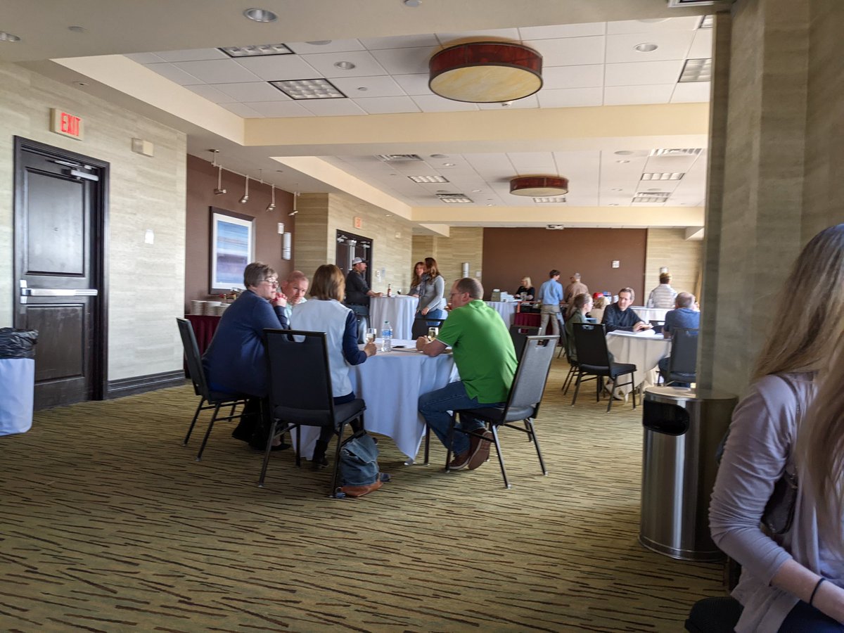 MSCAMontana's tweet photo. We are here and so excited to welcome you all to the MSCA Annual Spring Conference at the Doubletree Hotel in Billings, MT! 
Come on up to the 20th floor to check in, grab a drink, and get some appetizers!
We can't wait to meet you💥
#mscaconference2022 #spark https://t.co/v4TL3FCmdX