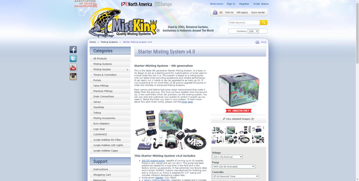 MichaelSibbald1's tweet photo. Recently, my chameleon's mister stopped working. An "easy fix" turned out to be a headache, as I tried to navigate Reddit threads and a website built in 2005. If #MistKing used something like a  #ChatBot, I could have fixed the issue much quicker. @media2103 #chameleon #petcare https://t.co/jqn8FvWOTY