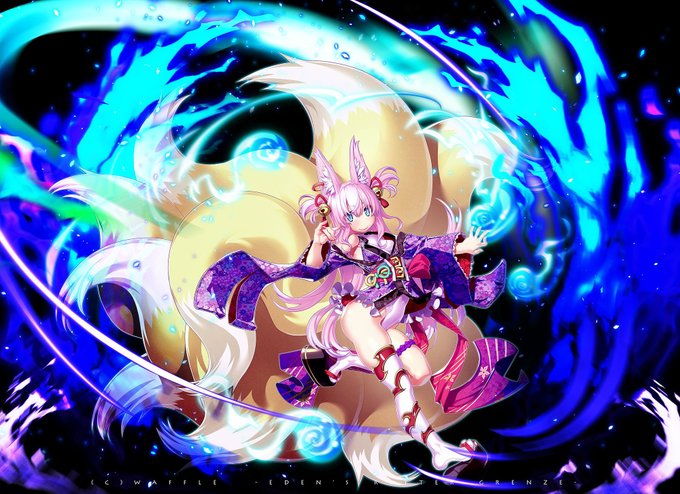 ソーシャルゲーム『エデンズリッターグレンツェ』でキャラクターを描かせていただいています。

#エデンズリッターグレンツェ #グレンツェ
※画像は運営、版権元の許可をいただき掲載しています。
(C)Waffle  -EDEN'S RITTER GRENZE- 