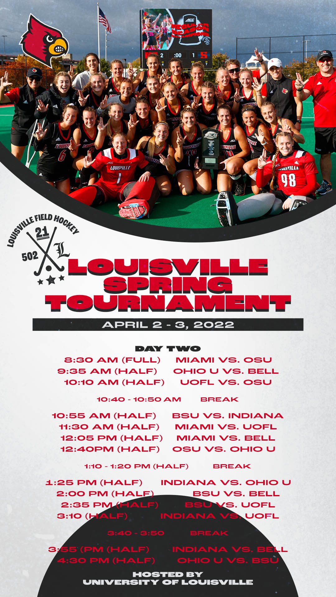 University Of Louisville 2022 Christmas Break Louisville Field Hockey (@Louisvillefh) / Twitter