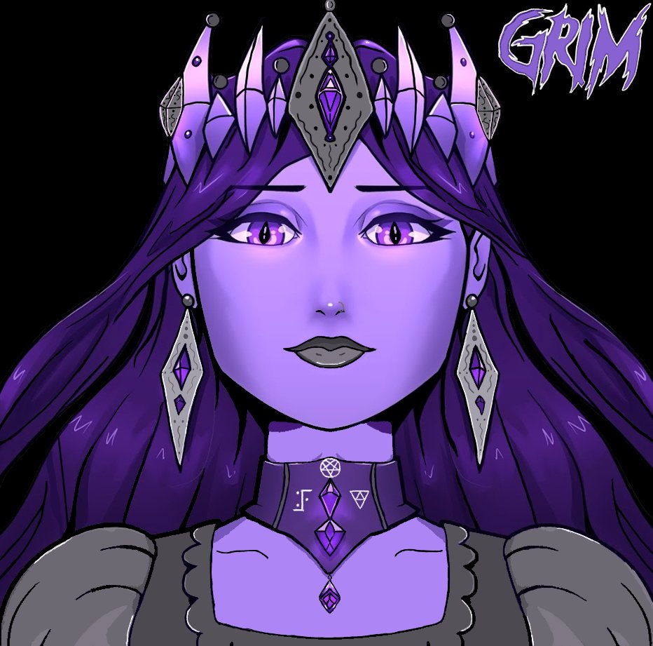 GrimsNFTs's tweet photo. 👑💜The Original Queen vs The Dark Queen🖤👑

@GrimsNFTs x @MonoMCNFTs 

My third derivative, I have 1000x copies to hand out FREE, hope you enjoy!

1.) Follow 🫂
2.) Like &amp; RT🔁
3.) Drop that eth addy👇

#NFTGiveaway #PolygonNFT #NFTCommunity #NFTartists #FreeNFTs #NFTs #64ARMY https://t.co/LgNaugb45Z