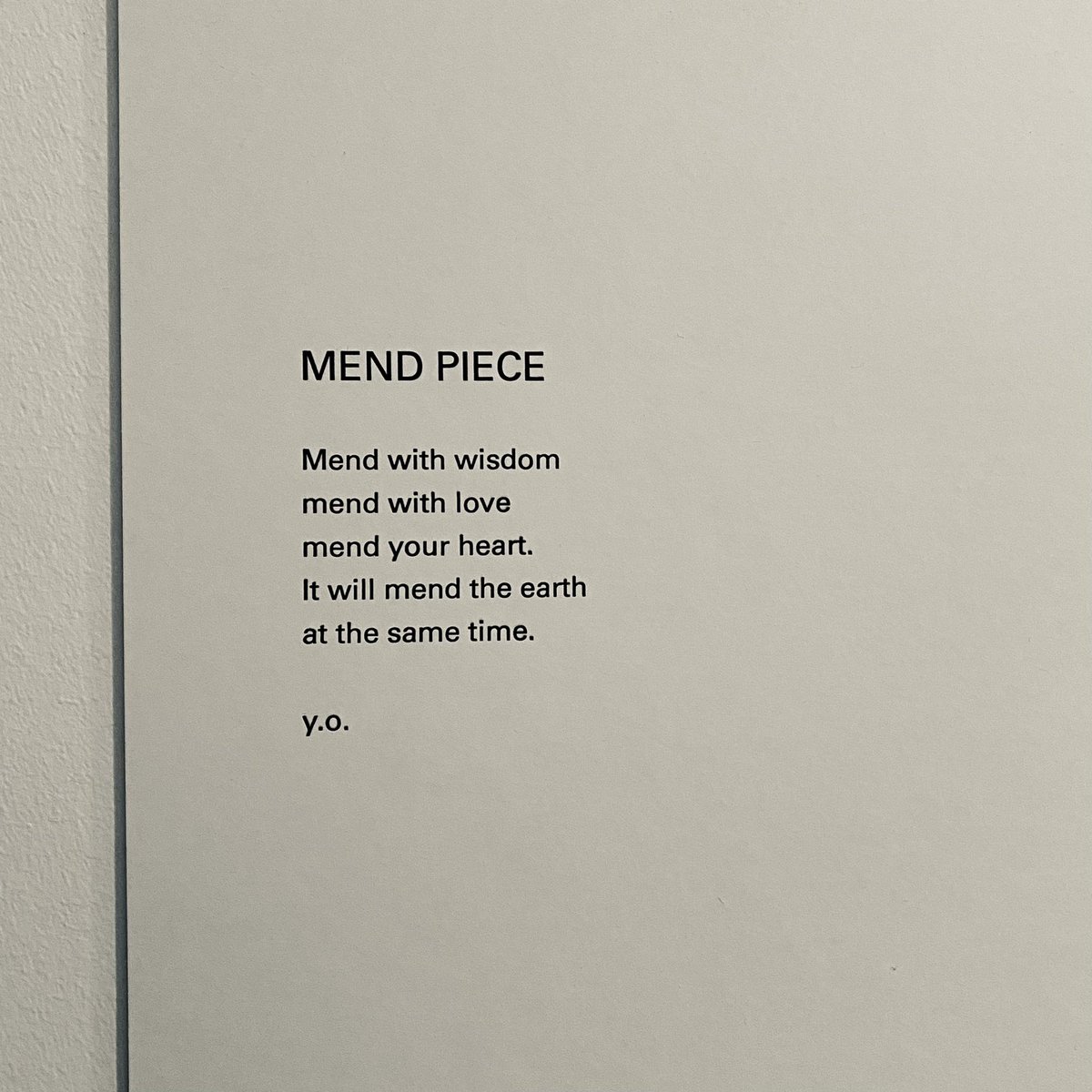 YetAnotherLisa's tweet photo. #MendPiece https://t.co/V5AlDsCVeY