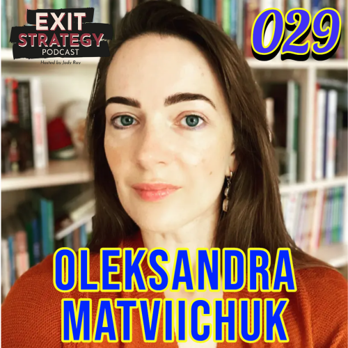 Exit Strategy with Jody Ray (@exitstratpod) on Twitter photo I had the utmost pleasure of speaking with Human Rights lawyer, Oleksandra Matviichuk (<a href="/avalaina/">Oleksandra Matviichuk</a>) on the latest ES episode. I spoke sfter she had just heard attacks in Kyiv, and we spoke about her life, her work, what Ukraine needs from the West, and more. Listen in Bio! TY! I had the utmost pleasure of speaking with Human Rights lawyer, Oleksandra Matviichuk (<a href="/avalaina/">Oleksandra Matviichuk</a>) on the latest ES episode. I spoke sfter she had just heard attacks in Kyiv, and we spoke about her life, her work, what Ukraine needs from the West, and more. Listen in Bio! TY!