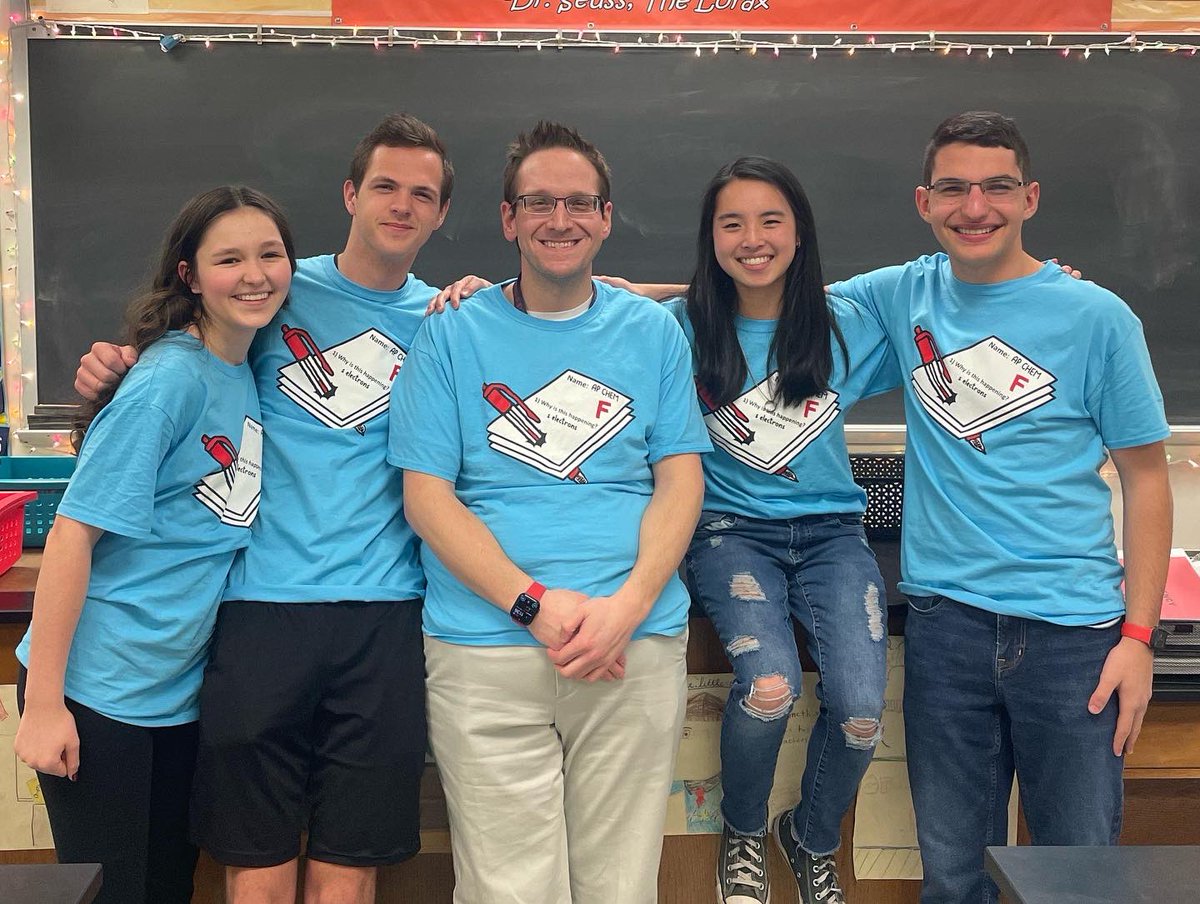 MrLittleScience's tweet photo. After 30+ weeks, our in-class time has come to an end. Their hours and hours of hard work was truly impressive. I can’t wait to see what happens May 2. 👀 I’ll be missing my #APChem family tomorrow. #GetThat5 #BuildingBethlehem @BethlehemAreaSD @LibertyHigh @hbailey3LHS https://t.co/L0cp909UU8