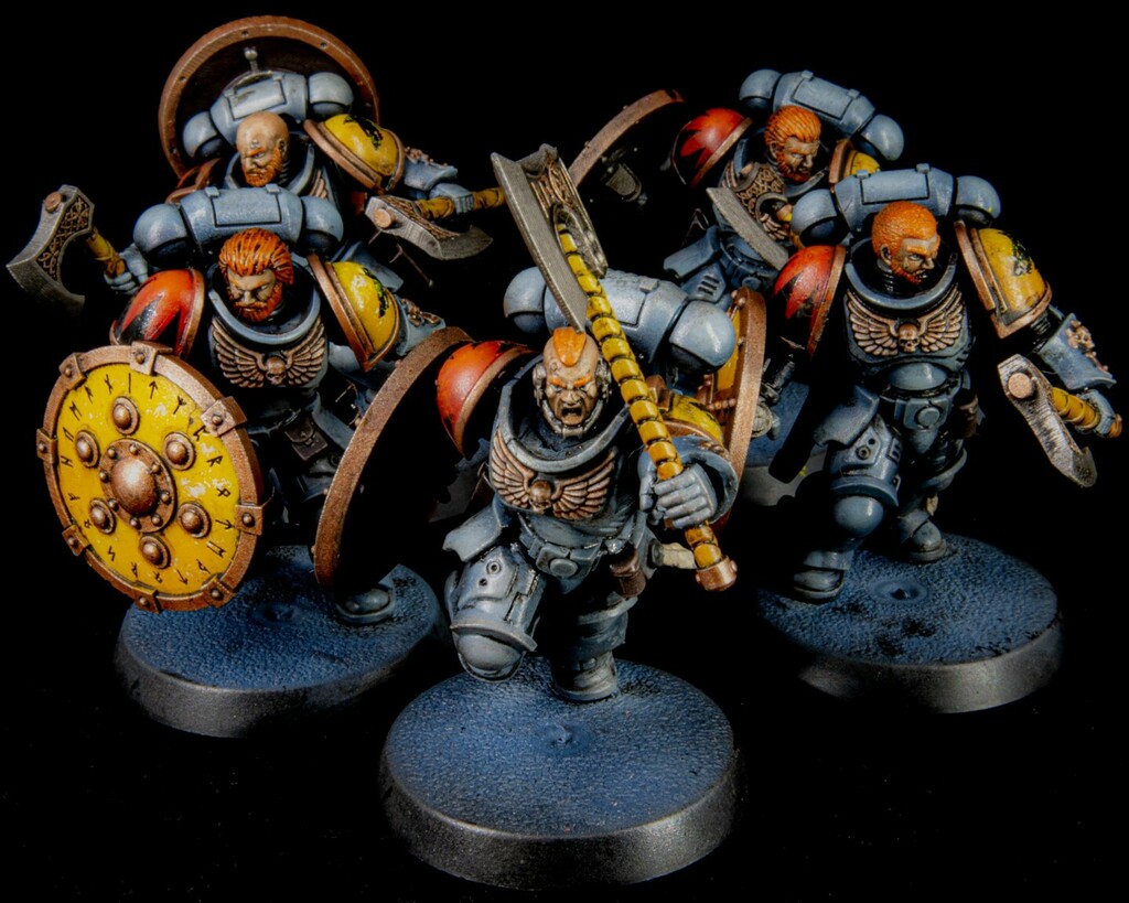 FauxHammerBlog's tweet photo. Making progress on the wolves
#Warhammer #WarhammerCommunity #PaintingWarhammer #SpaceWolves #40k #AssaultMarines #Primaris #TheCustomBit https://t.co/UqRA5wceHz