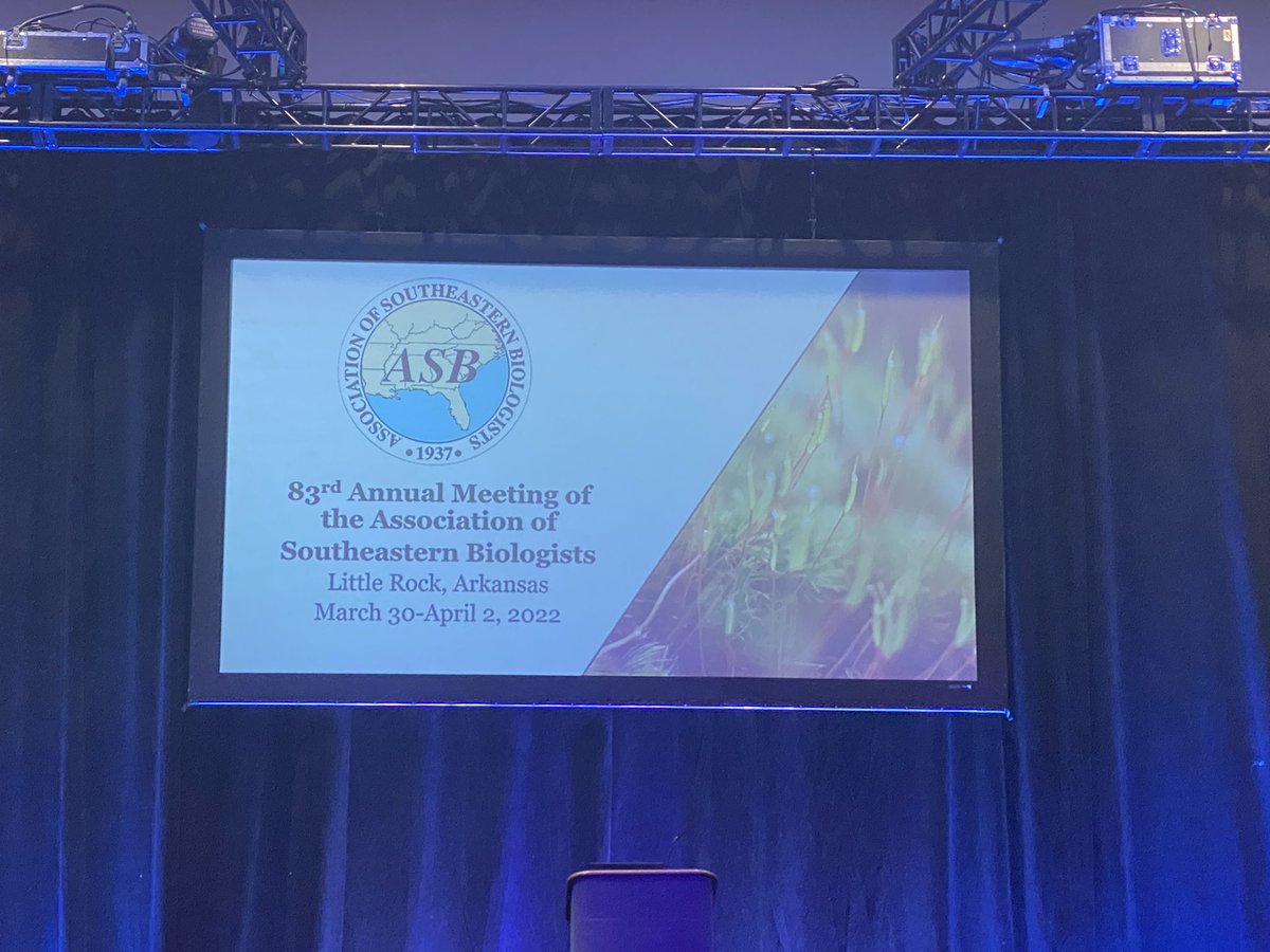 HPUBiology's tweet photo. We are here and we are excited!! Thanks for putting together what promises to be a great meeting @sebiologists https://t.co/XxvUhTyPgu