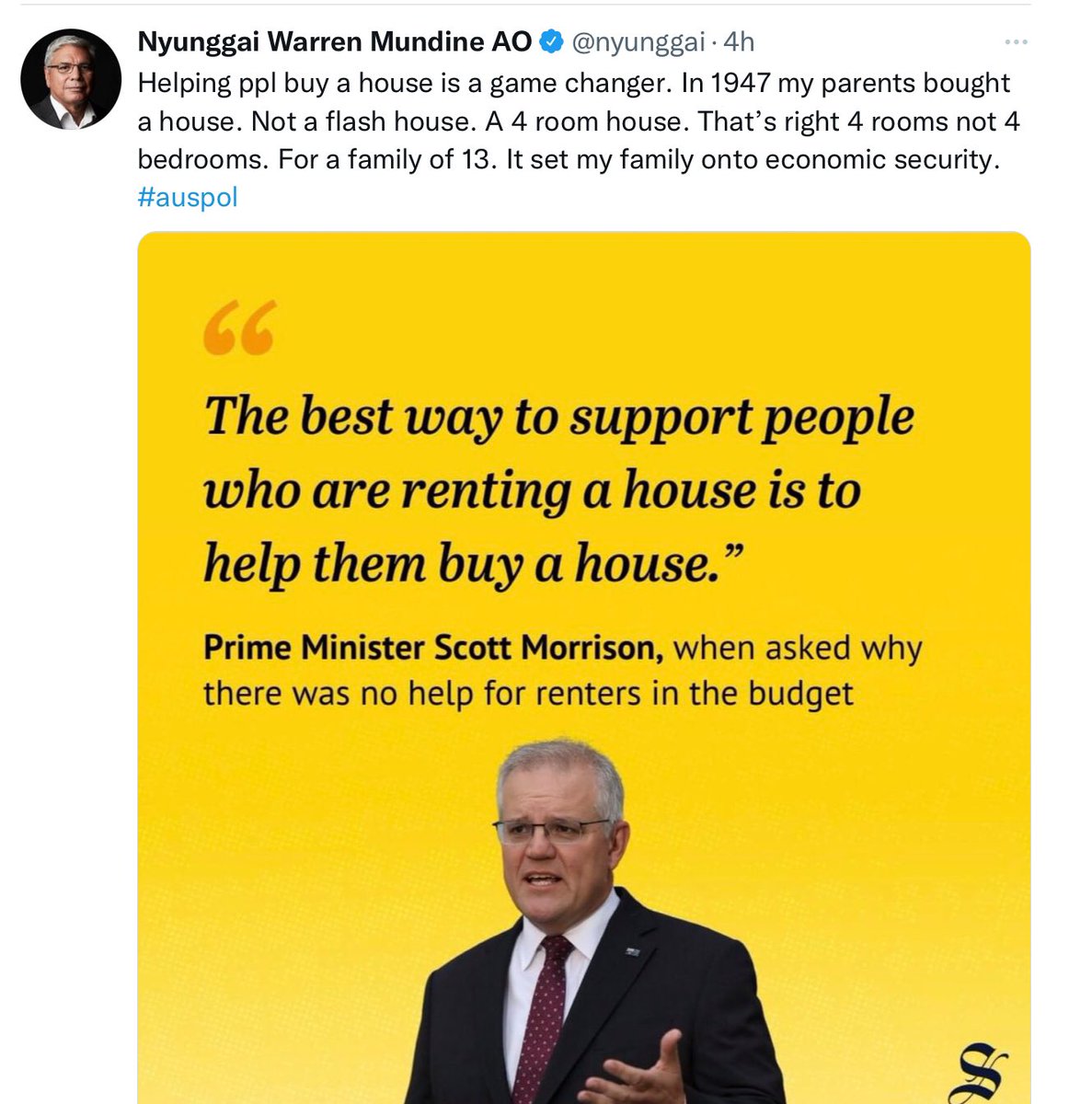 IrregularPrune's tweet photo. @chaser He didnโt say that.
But when does fact ever matter ๐ฌ #WarrenGetsIt https://t.co/W6Vplh2bD1