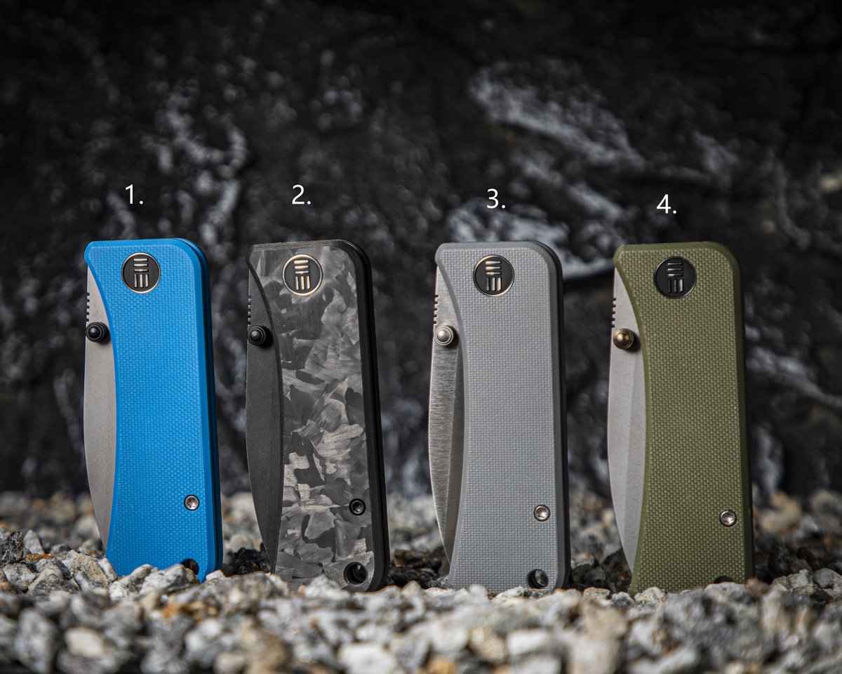 Banters on the rocks! 👏 Comment down your favorite combo? 😍👊
Get yours via our dealers
.
.
#Weknife #Weknives #Edc #Badass #Everydaycarry #Tool #Tools #Sharp #WEBanter