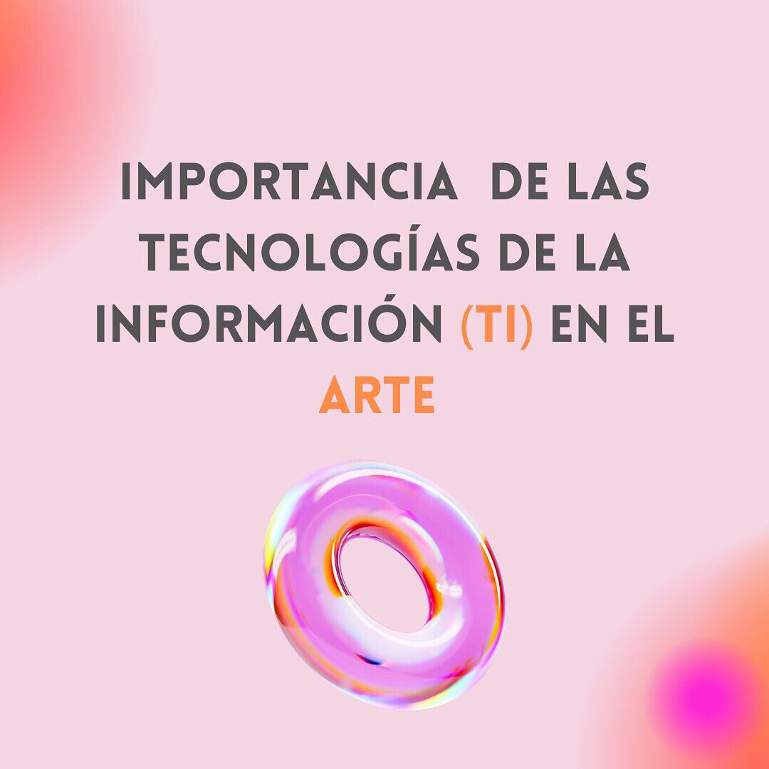 centre_fad's tweet photo. Las TI han sido fundamentales en la creación y desarrollo del arte.👩🏽‍🎨

#FAD #fadenlínea #arte https://t.co/38kGQtOLb3