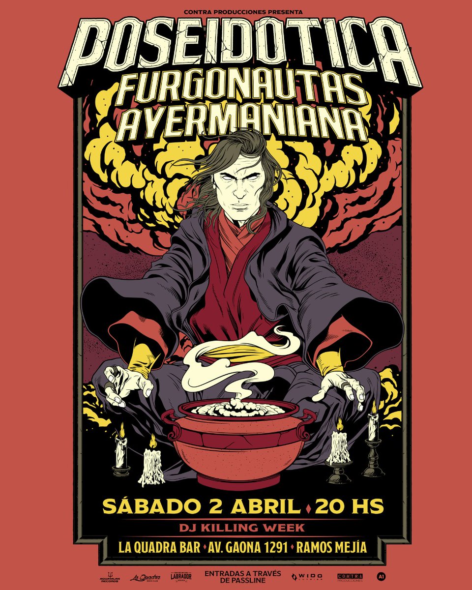 Furgonautas's tweet photo. 🔥 Este sábado sale fiesta en Ramos Mejia🔥

💥@poseidotica @Ayermaniana y @Furgonautas en La Quadra Bar💥

⚠️Desde las 20hs. Últimas entradas a la venta! No te quedes afuera⚠️

👇🏻👇🏻👇🏻👇🏻👇🏻👇🏻👇🏻👇🏻
https://t.co/Eet50W45pI https://t.co/VQIyICjr3k