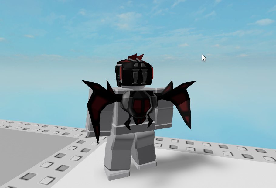 AaronAustinUGC's tweet photo. Bionic Helmet and Wings coming to the catalog soon! #UGC #Roblox #RobloxUGC https://t.co/H5RYgiPu10