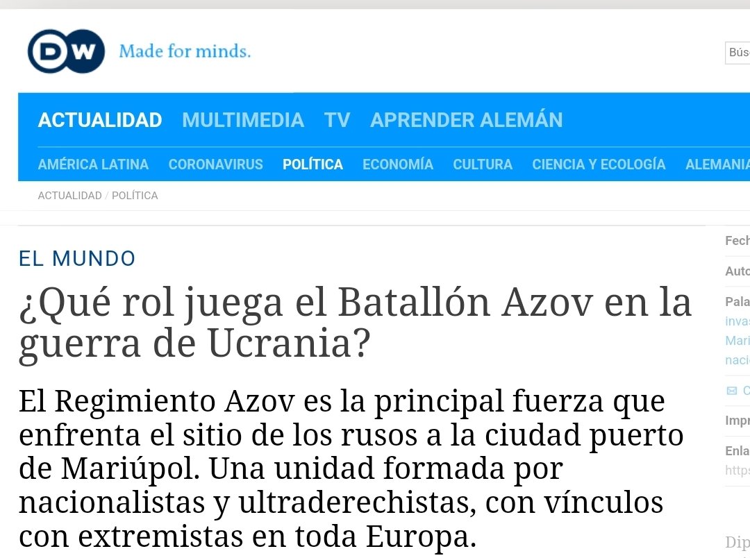 LuisCastroTV's tweet image. "El debate sobre la presencia de medios rusos"??? 
La verdadera discusión es lo bajo a lo que llega un medio alemán lavandole la cara al NAZISMO.
No son "nacionalistas, ultraderechistas..."