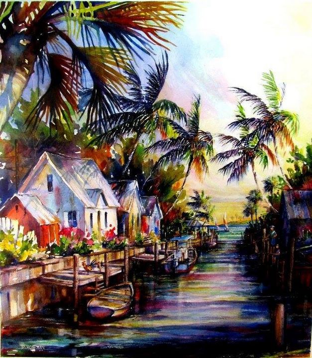 HammerDwight's tweet photo. Featured Art of the Day: "Easy In The Islands". Buy it at: https://t.co/A4CFywy5NB https://t.co/9j1gX6t6TF
